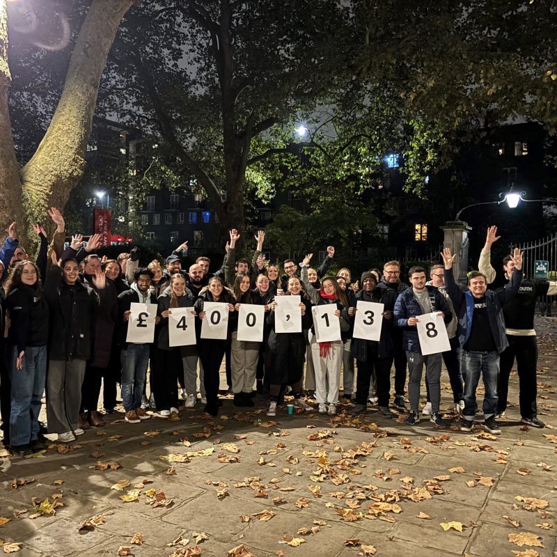 £400k at Sleep Out